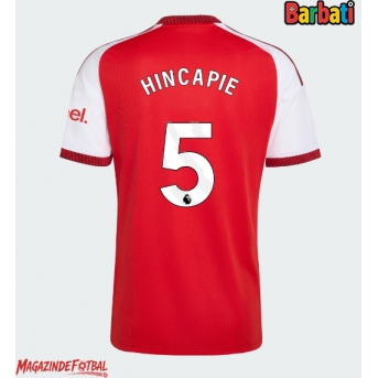 Arsenal Piero Hincapie #5 Tricou Fotbal Replică 2026-27 Barbati Acasa
